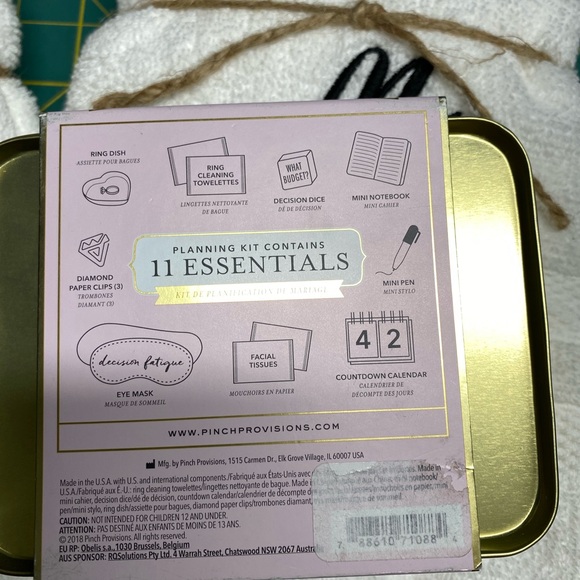 Rae Dunn Bridal Cup and Kit - Picture 3 of 3